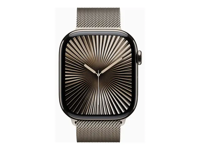 Apple Watch Series 10 (GPS + Cellular) - 46 mm naturlig titan smar...