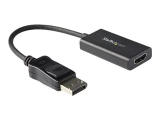 STARTECH.COM DisplayPort to HDMI Adapter with HDR - 4K 60Hz - Black - DP