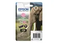 Epson 24XL - 9.8 ml - XL - lys magenta original - bl&#230;re med RF-alarm - blekkpatron - for Expression Photo XP-55, 750, 760, 850, 860, 950, 960, 970; Expression Premium XP-750, 850