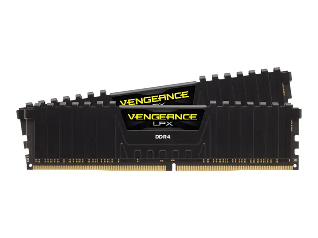 CORSAIR Vengeance LPX - DDR4 - sett - 32 GB: 2 x 16 GB - DIMM 288-...