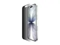 Belkin ScreenForce InvisiGlass Skjermbeskyttelse for mobiltelefon - glass - med personvernsfilter - for Apple iPhone 16 Pro