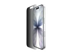 Belkin ScreenForce InvisiGlass Skjermbeskyttelse for mobiltelefon - glass - med personvernsfilter - for Apple iPhone 16 Pro