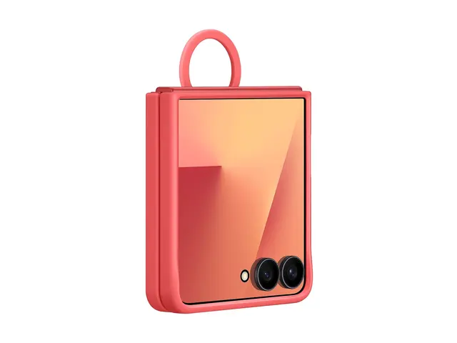 Samsung EF-PF766 - Baksidedeksel for mobiltelefon med ring silikon...