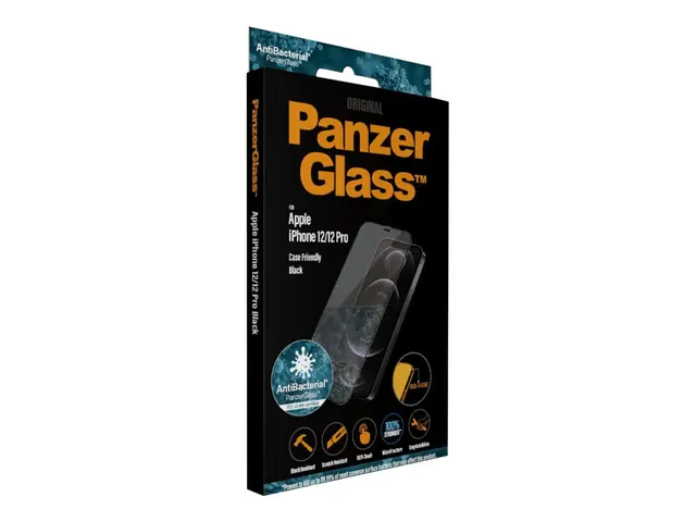PanzerGlass - Skjermbeskyttelse for mobiltelefon - glass - 6.1" - ...