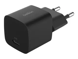 Belkin BoostCharge - Strømadapter - PPS-teknologi 25 watt - PD 3.1/PPS, Fast Charge (USB-C)