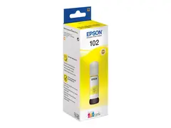 Epson 102 - 70 ml - gul - original blekkbeholder - for EcoTank ET-15000, 2750, 2751, 2756, 2850, 2851, 2856, 3850, 4750, 4850, 4856