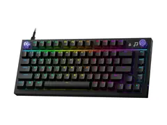 Logitech G G316 X 75 - Tastatur - gaming 75% - compact - bakgrunnsbelyst - USB - QWERTY - dansk/norsk/svensk/finsk - tastsvitsj: Tactile - svart