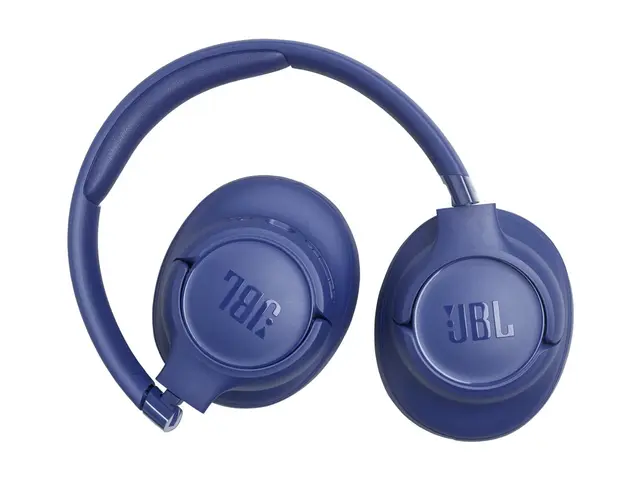 JBL TUNE 730BT - Hodetelefoner med mikrofon full størrelse - Bluetooth - trådløs - blå 