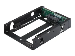 QNAP QDA-A2AR - Intern RAID-brønn 3.5" to 2 x 2.5" - RAID JBOD, 0, 1 - SATA 6Gb/s
