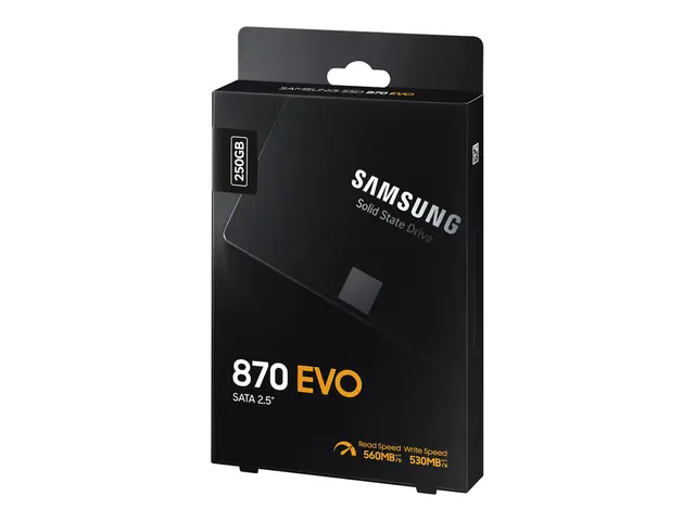Samsung 870 EVO MZ-77E250B - SSD kryptert 250 GB intern 2.5" SATA ...