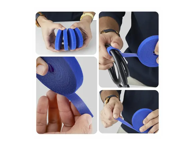 Startech - Kabellisserulle - hook and loop, 0.5" wide, cut-to-size...