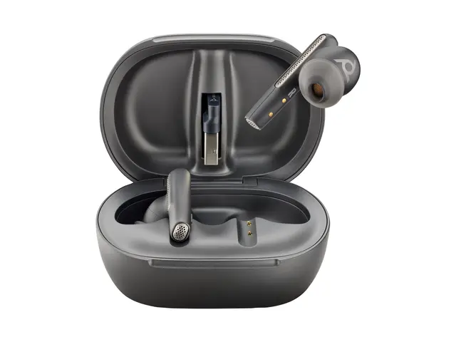 HP Poly - Ladeboks berøringsskjerm svart