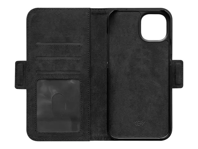 KEY Nordfjord - Lommebok for mobiltelefon kunstlær svart 6.7" Appl...