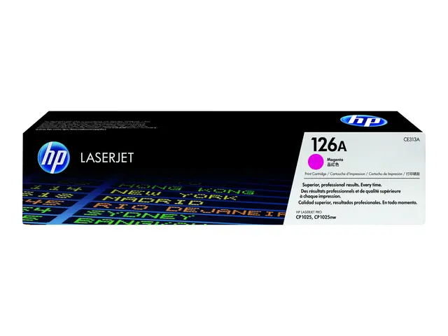 HP 126A - Magenta - original - LaserJet - tonerpatron (CE313A) - f...