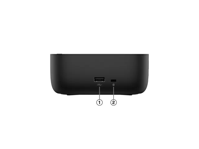 HP G6 - dokkingstasjon 2 x DP, HDMI, USB-C 1GbE, 2.5GbE