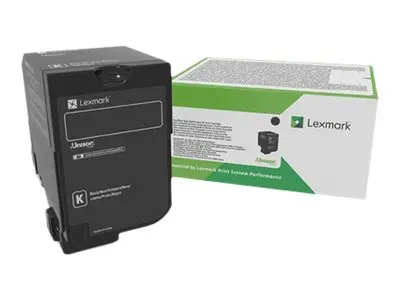 Lexmark - Høy ytelse - svart - original - tonerpatron LCCP, LRP, L...