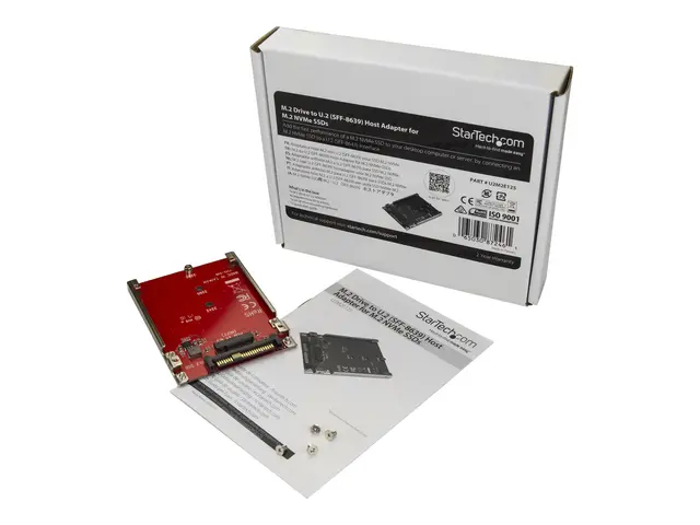 StarTech.com M.2. PCI-e NVMe to U.2 (SFF-8639) Adapter - Not Compa...