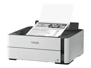 Epson EcoTank M1170 - Skriver - S/H - Dupleks ink-jet - p&#229;fyllbar - A4/Legal - 1200 x 2400 dpi - opp til 20 spm - kapasitet: 250 ark - USB 2.0, LAN, Wi-Fi