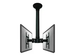 Neomounts FPMA-C200D - Brakett - full bevegelse for 2 LCD-skjermer - svart - skjermstørrelse: 10"-40" - takmonterbar