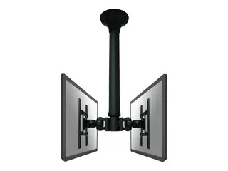 Neomounts FPMA-C200D - Brakett - full bevegelse for 2 LCD-skjermer - svart - skjermst&#248;rrelse: 10&quot;-40&quot; - takmonterbar