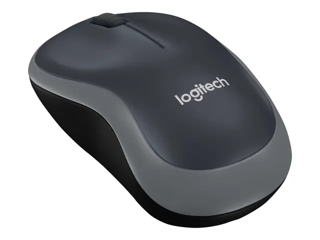 Logitech M185 - Mus - optisk - trådløs - 2.4 GHz - USB trådløs mot...