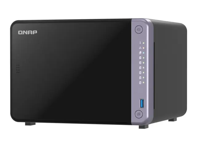 QNAP TS-632X-4G - NAS-server 6 brønner SATA 6Gb/s RAID 0, 1, 5, 6,...