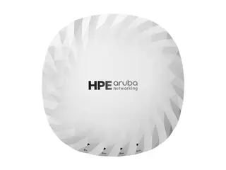 HPE Aruba Networking AP-725 (RW) - Campus trådløst tilgangspunkt - Wi-Fi 7, Bluetooth 5.4 LE, ZigBee - Wi-Fi 7 - 2.4 GHz, 5 GHz, 6 GHz takmonterbar (en pakke 10)