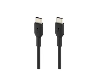 Belkin BoostCharge - USB-kabel - 24 pin USB-C (hann) til 24 pin USB-C (hann) 2 m - svart
