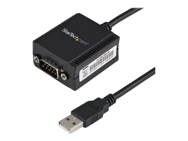 StarTech.com USB to Serial Adapter - 1 port - USB Powered - FTDI U...