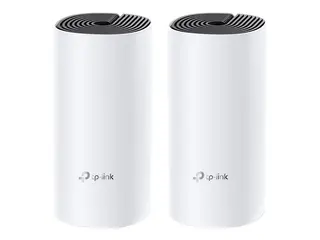 TP-Link DECO M4 - Wi-Fi-system (2 rutere) - inntil 2800 kvadratfot - maske 1GbE - Wi-Fi 5 - Dobbeltb&#229;nd