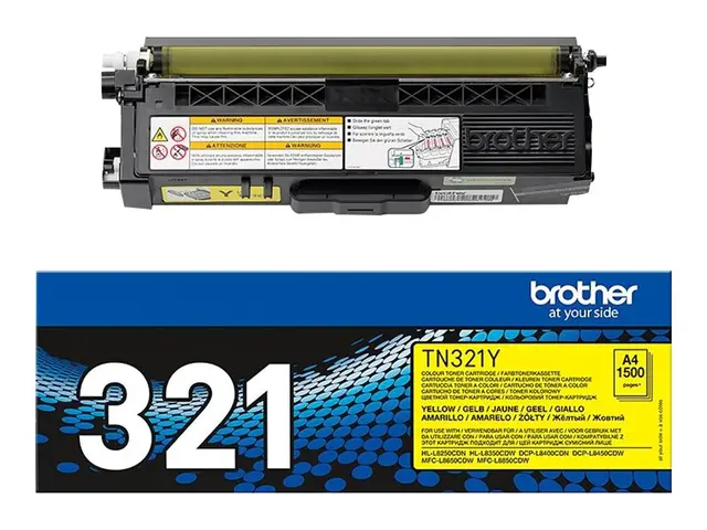 Brother TN321Y - Gul original tonerpatron for DCP-L8400CDN, DCP-L8...