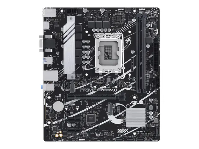 ASUS PRIME B760M-K - Hovedkort micro ATX LGA1700-sokkel B760 Chips...