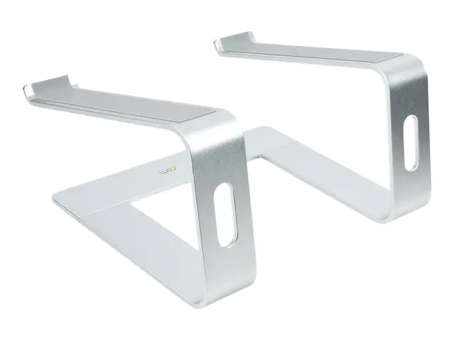 StarTech.com Laptop Stand for Desk, 5kg/11lb, Aluminum, Silver, Er...