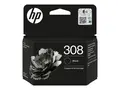 HP 308 - Svart - original - blekkpatron - for ENVY 6110e, 6120e, 6122e, 6130e, 6132e, 6520e, 6530e, 6532e