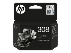 HP 308 - Svart - original - blister - blekkpatron for ENVY 6110e, 6120e, 6122e, 6130e, 6132e, 6520e, 6530e, 6532e