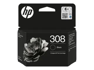 HP 308 - Svart - original - blekkpatron - for ENVY 6110e, 6120e, 6122e, 6130e, 6132e, 6520e, 6530e, 6532e