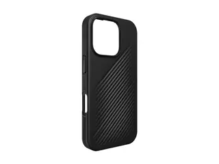 ZAGG Luxe Snap - Baksidedeksel for mobiltelefon MagSafe-samsvar - svart - for Apple iPhone 16 Pro