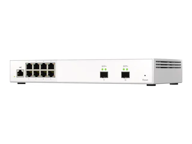 QNAP QSW-M2108-2S - Switch - Styrt - 2 x 10 Gigabit SFP+ + 8 x 2.5...
