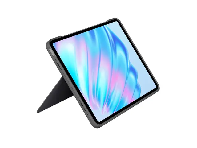 Logitech Combo Touch - tastatur og folioveske - med styrepute - QW...