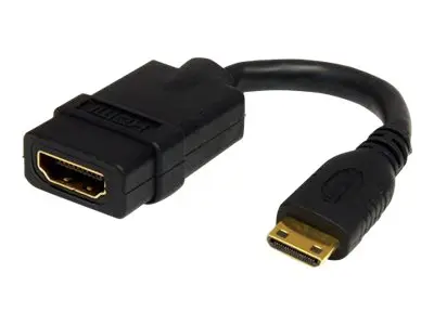 StarTech.com 5in Mini HDMI to Adapter, 4K High Speed 30Hz Ultra HD...