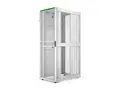 APC NetShelter SX Gen 2 - Rack skap 2258 H x 800W x 1200D mm, med sider - står på gulv - hvit - 48U - 19" - for P/N: SMT1000RM1U, SMT750RM1U, SRTL10KRM4UT, SRTL5KRM2UI-HW, SRTL5KRM2UT-HW, SRTL8KRM4UT
