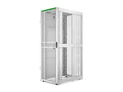 APC NetShelter SX Gen 2 - Rack skap 2258 H x 800W x 1200D mm, med sider - står på gulv - hvit - 48U - 19" - for P/N: SMT1000RM1U, SMT750RM1U, SRTL10KRM4UT, SRTL5KRM2UI-HW, SRTL5KRM2UT-HW, SRTL8KRM4UT