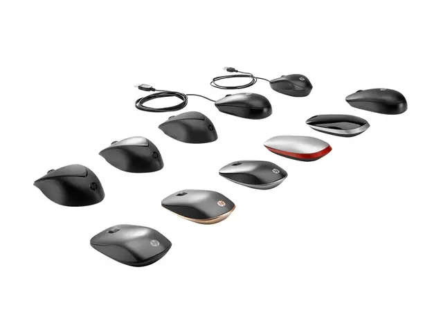 HP Travel - Mus optisk 3 knapper kablet USB