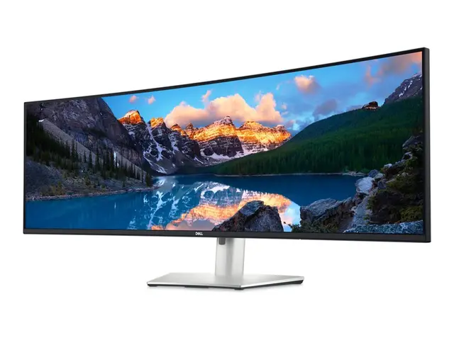 Dell UltraSharp U4924DW - LED-skjerm kurvet 49" 5120 x 1440 5K Dua...