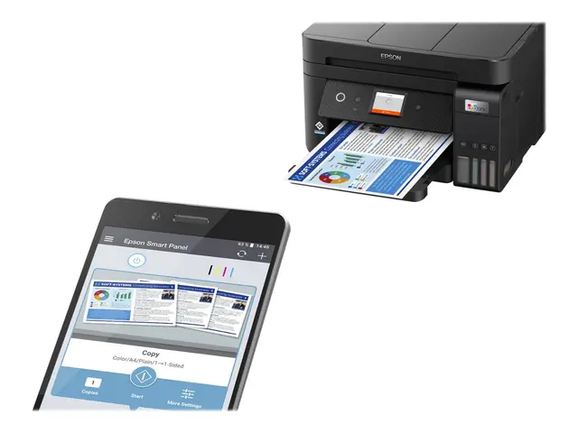 Epson EcoTank ET-4850 - Multifunksjonsskriver - farge - ink-jet - ...