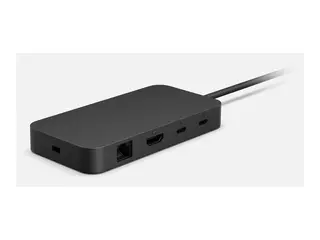 Microsoft Surface USB4 Dock - Dokkingstasjon USB-C / USB-A - 2 x USB-C, HDMI - 1GbE - 100 watt