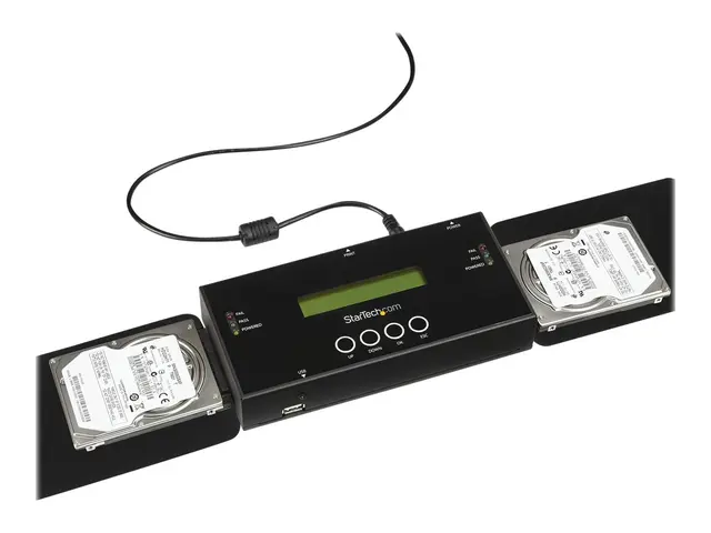 StarTech 1:1 Hard Drive Duplicator and Eraser for 2.5"/ 3.5" SATA ...