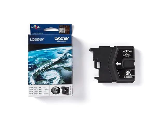 Brother LC985BK - Svart original blekkpatron for DCP-J140W, DCP-J3...