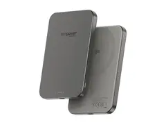 empower by PanzerGlass - Strømbank - 5000 mAh (USB-C) titan