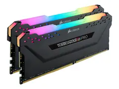 CORSAIR Vengeance RGB PRO - DDR4 - sett - 32 GB: 2 x 16 GB DIMM 288-pin - 2933 MHz / PC4-23400 - ikke-bufret